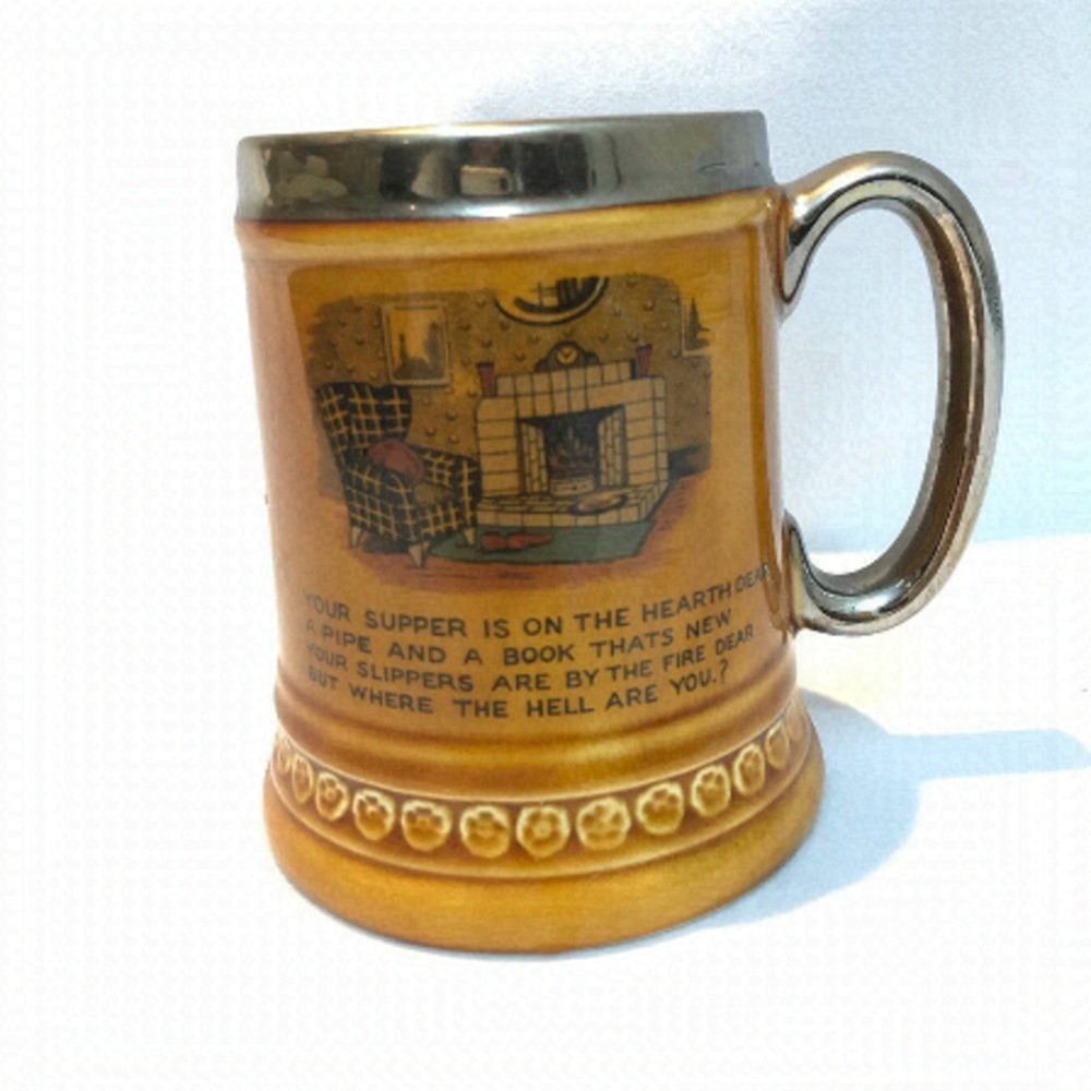 𝅺vintage  1960’s Lord Nelson Pottery Mug